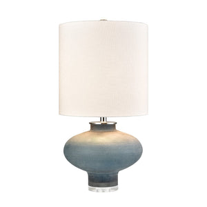 Skye 28'' High 1-Light Table Lamp - Frosted Blue H0019-11080 Elk Home