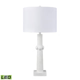 Calvin 32.5'' High 1-Light Table Lamp - Plaster White - Includes LED Bulb H0019-11081-LED Elk Home