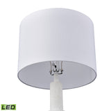 Calvin 32.5'' High 1-Light Table Lamp - Plaster White - Includes LED Bulb H0019-11081-LED Elk Home