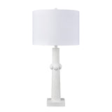 Calvin 32.5'' High 1-Light Table Lamp - Plaster White H0019-11081 Elk Home