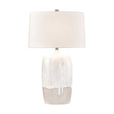 Ruthie 32'' High 1-Light Table Lamp - White Glaze - Includes LED Bulb H0019-11082-LED Elk Home