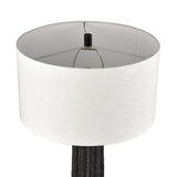 Albert 31'' High 1-Light Table Lamp - Black Glaze - Includes LED Bulb H0019-11084-LED Elk Home