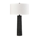 Albert 31'' High 1-Light Table Lamp - Black Glaze H0019-11084 Elk Home