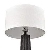 Albert 31'' High 1-Light Table Lamp - Black Glaze H0019-11084 Elk Home