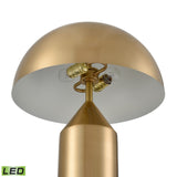 Pilleri 22'' High 2-Light Desk Lamp - Brass - Includes LED Bulb H0019-11088-LED Elk Home