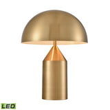 Pilleri 22'' High 2-Light Desk Lamp - Brass - Includes LED Bulb H0019-11088-LED Elk Home