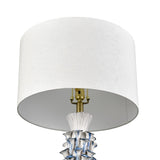 Habel 31'' High 1-Light Table Lamp - White Glaze - Includes LED Bulb H0019-11092-LED Elk Home