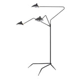 Risley 81.5'' High 3-Light Floor Lamp - Matte Black - Includes LED Bulb H0019-11103-LED Elk Home