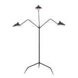 Risley 81.5'' High 3-Light Floor Lamp - Matte Black - Includes LED Bulb H0019-11103-LED Elk Home