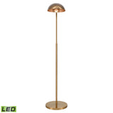 Alda 53.5'' High 1-Light Floor Lamp - Aged Brass - Includes LED Bulb H0019-11106-LED Elk Home