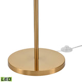 Alda 53.5'' High 1-Light Floor Lamp - Aged Brass - Includes LED Bulb H0019-11106-LED Elk Home