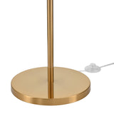 Alda 53.5'' High 1-Light Floor Lamp - Aged Brass H0019-11106 Elk Home