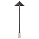 Jordana 58'' High 2-Light Floor Lamp - Matte Black H0019-11111 Elk Home