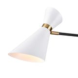 Taran 61'' High 1-Light Floor Lamp - Matte White H0019-11112 Elk Home