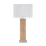 Webb 36'' High 1-Light Table Lamp - Natural with Polished Nickel H0019-11164 Elk Home