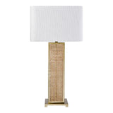 Webb 36'' High 1-Light Table Lamp - Natural with Brass - Includes LED Bulb H0019-11165-LED Elk Home