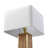 Webb 36'' High 1-Light Table Lamp - Natural with Brass - Includes LED Bulb H0019-11165-LED Elk Home