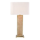 Webb 36'' High 1-Light Table Lamp - Natural with Brass - Includes LED Bulb H0019-11165-LED Elk Home