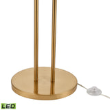 Marston 72'' High 2-Light Floor Lamp - Aged Brass - Includes LED Bulb H0019-11543-LED Elk Home