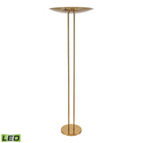 Marston 72'' High 2-Light Floor Lamp - Aged Brass - Includes LED Bulb H0019-11543-LED Elk Home