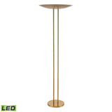 Marston 72'' High 2-Light Floor Lamp - Aged Brass - Includes LED Bulb H0019-11543-LED Elk Home