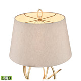 Morely 26'' High 1-Light Table Lamp - Gold Leaf - Includes LED Bulb H0019-7986-LED Elk Home