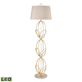 Morely 63'' High 1-Light Floor Lamp - Gold Leaf - Includes LED Bulb H0019-7988-LED Elk Home