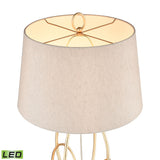 Morely 63'' High 1-Light Floor Lamp - Gold Leaf - Includes LED Bulb H0019-7988-LED Elk Home