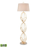 Morely 63'' High 1-Light Floor Lamp - Gold Leaf - Includes LED Bulb H0019-7988-LED Elk Home