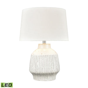 Rhoda 24'' High 1-Light Table Lamp - White - Includes LED Bulb H0019-7992-LED Elk Home