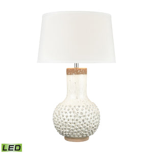 Elinor 32'' High 1-Light Table Lamp - White - Includes LED Bulb H0019-7993-LED Elk Home