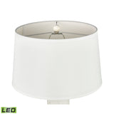 Elinor 32'' High 1-Light Table Lamp - White - Includes LED Bulb H0019-7993-LED Elk Home