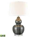 Leze 30'' High 1-Light Table Lamp - Forest Green - Includes LED Bulb H0019-8000-LED Elk Home