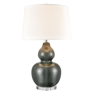 Leze 30'' High 1-Light Table Lamp - Forest Green H0019-8000 Elk Home