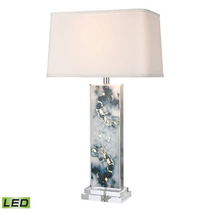 Everette 31'' High 1-Light Table Lamp - Blue - Includes LED Bulb H0019-8002-LED Elk Home