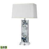 Everette 31'' High 1-Light Table Lamp - Blue - Includes LED Bulb H0019-8002-LED Elk Home