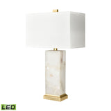 Helain 27'' High 1-Light Table Lamp - White - Includes LED Bulb H0019-8006-LED Elk Home