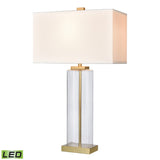 Edenvale 29'' High 1-Light Table Lamp - Clear - Includes LED Bulb H0019-8010-LED Elk Home