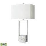 Dunstan Mews 31'' High 1-Light Table Lamp - Chrome - Includes LED Bulb H0019-8018-LED Elk Home