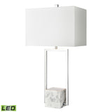 Dunstan Mews 31'' High 1-Light Table Lamp - Chrome - Includes LED Bulb H0019-8018-LED Elk Home