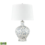 Rueben Crescent 27'' High 1-Light Table Lamp - Blue - Includes LED Bulb H0019-8030-LED Elk Home