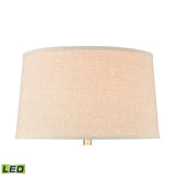 Bartlet Fields 29'' High 1-Light Table Lamp - White - Includes LED Bulb H0019-8047-LED Elk Home