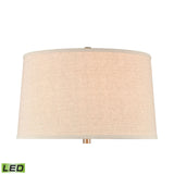 Bartlet Fields 34'' High 1-Light Table Lamp - White - Includes LED Bulb H0019-8048-LED Elk Home