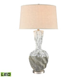 Bartlet Fields 34'' High 1-Light Table Lamp - White - Includes LED Bulb H0019-8048-LED Elk Home