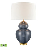 Perry 30'' High 1-Light Table Lamp - Blue - Includes LED Bulb H0019-8051-LED Elk Home