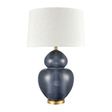 Perry 30'' High 1-Light Table Lamp - Blue H0019-8051 Elk Home