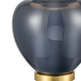 Perry 30'' High 1-Light Table Lamp - Blue H0019-8051 Elk Home