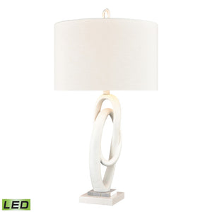 Jovian 30'' High 1-Light Table Lamp - Matte White - Includes LED Bulb H0019-8064-LED Elk Home