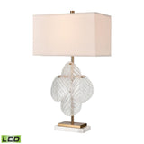 Glade 30'' High 1-Light Table Lamp - Satin Brass - Includes LED Bulb H0019-8550-LED Elk Home