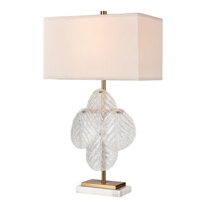 Glade 30'' High 1-Light Table Lamp - Satin Brass H0019-8550 Elk Home